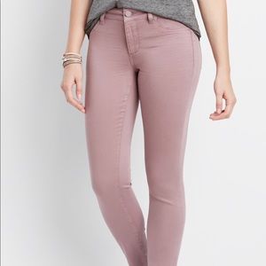 Maurices Jeggings in Mauve Mist